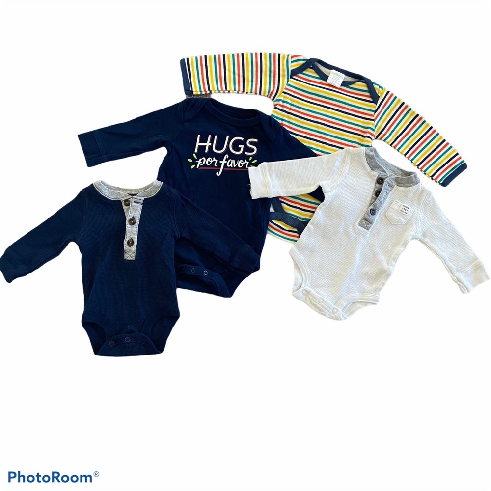 0-3 month onesies bundle| long sleeve | Carter’s